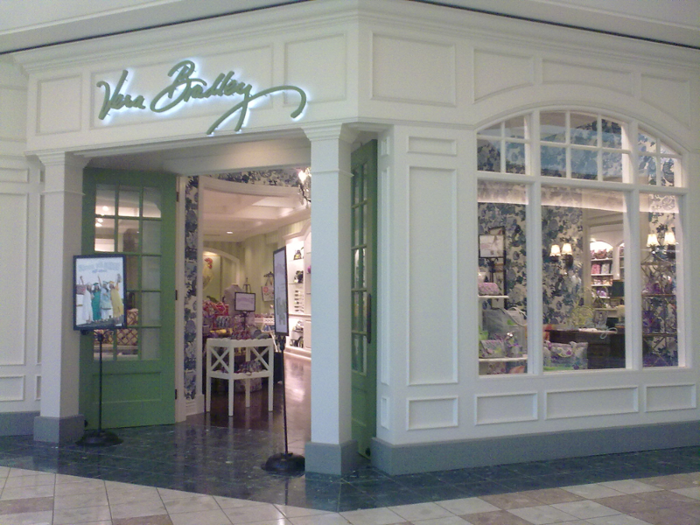 Vera Bradley — 15 stores