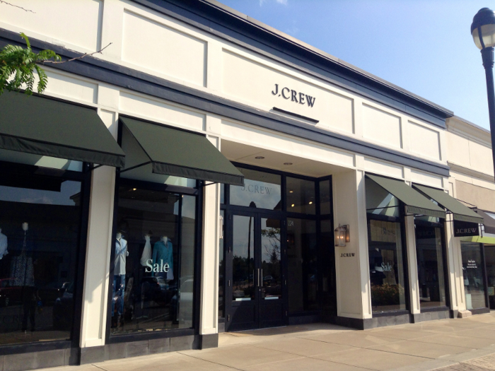 J. Crew — 50 stores