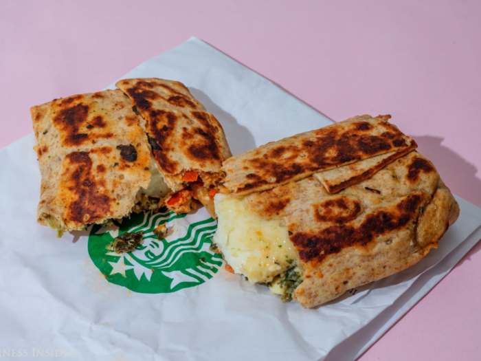 Starbucks — Spinach and Feta Wrap (290 calories)