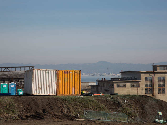 At least one ship that was used as a toxic-waste dump and test lab for decontamination studies was weighed down and sunk off the coast of San Francisco in the 1950s.