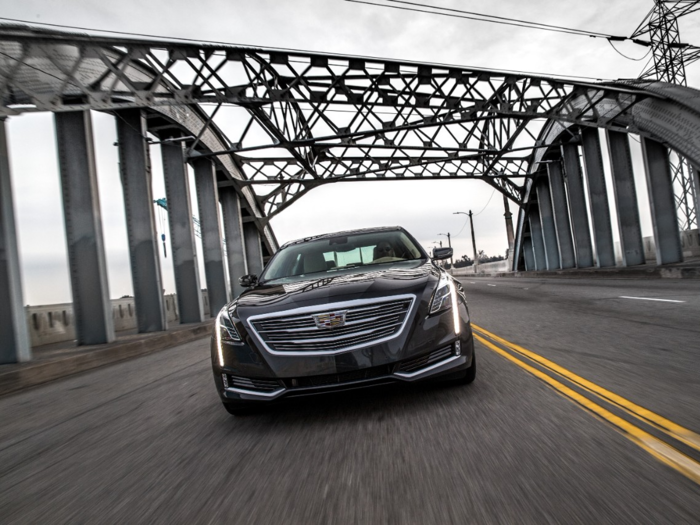 5. The Cadillac CT6 keeps its eye on the details, giving drivers and passengers a host of subtle features to fine-tune the driving and riding experiences.