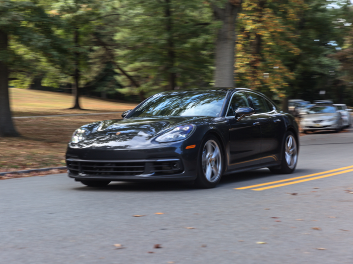 7. Our 2017 Car of the Year, the Porsche Panamera combines first-class performance and features.