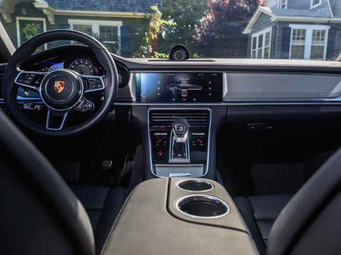 Like many of the cars on this list, the Panamera makes controlling the car