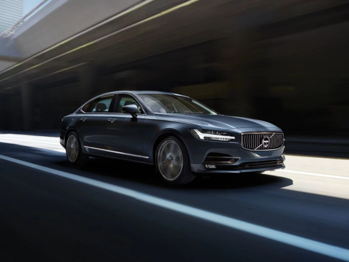 8. The Volvo S90 T8 Inscription pairs a powerful engine and tech features that make the car attractive to any kind of customer.