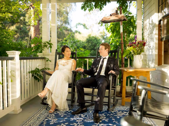 The 100 or so guests attending the surprise wedding of Mark Zuckerberg and Dr. Priscilla Chan initially thought they had been invited to the latter