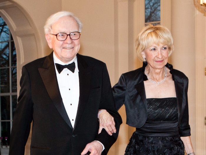 Warren Buffett and Astrid Menks married in 2006, on his 76th birthday. They had lived together since 1978, when Buffett