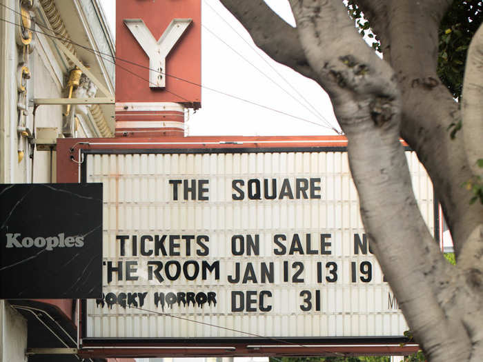 The Clay Theater, in business for over a century, is a single-screen movie theater that still hosts regular midnight screenings of "The Room" and "The Rocky Horror Picture Show."