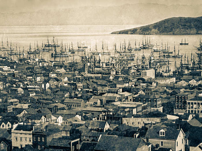 In the 1870s, these hills overlooking the San Francisco Bay were filled with laborers enjoying a building boom in what was then the largest city west of St. Louis, Missouri.