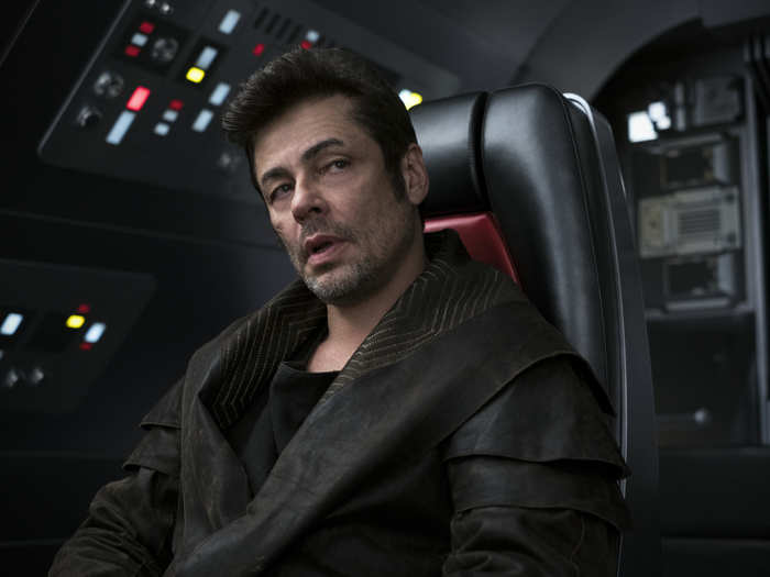 8. DJ (Benicio del Toro)