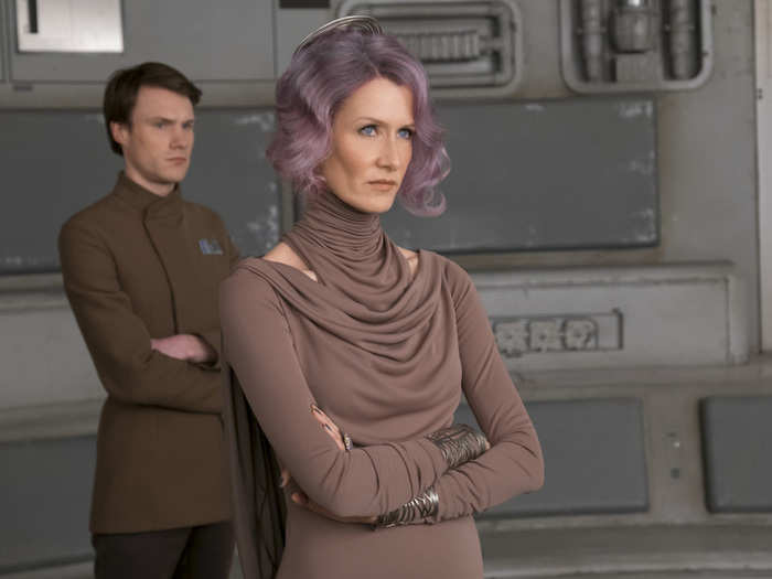 5. Vice Admiral Holdo (Laura Dern)