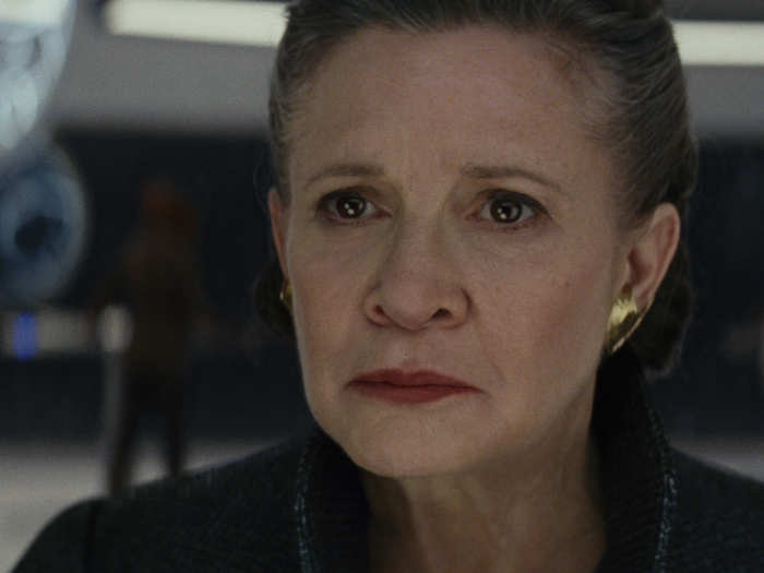 4. General Leia Organa (Carrie Fisher)