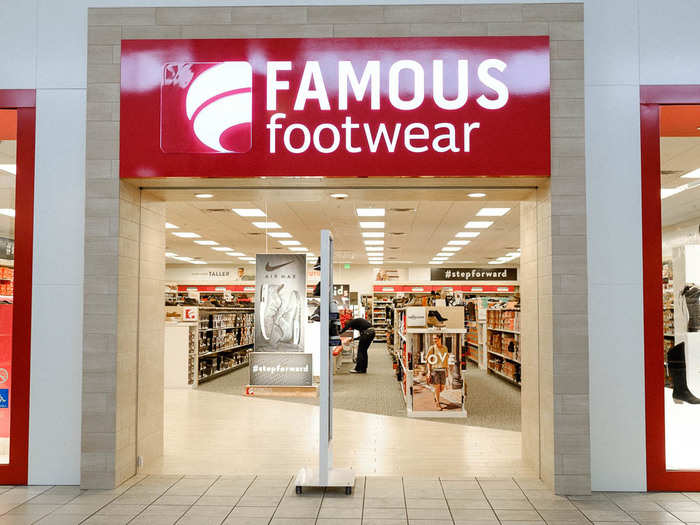 Retailers like Famous Footwear seemed to be empty as well, even though the parking lot was full.