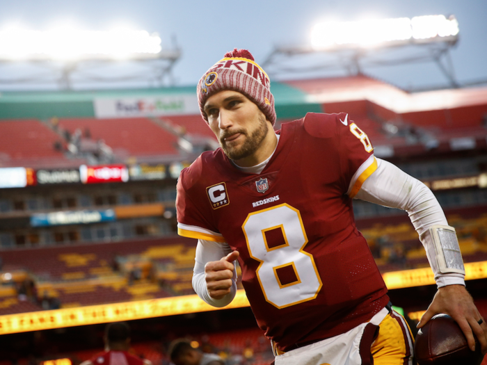 Kirk Cousins is another player who likes to micromanage his health, fastidiously recording his hormone levels and even sleeping in a hyperbaric chamber.