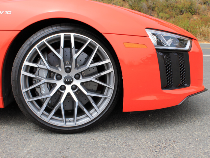 When your wheels are 20-inch rolling sculptures like these, you try your best not to let a hostile curb destroy them.