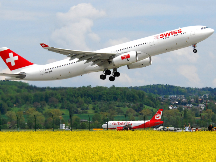 3. Swiss International Air Lines