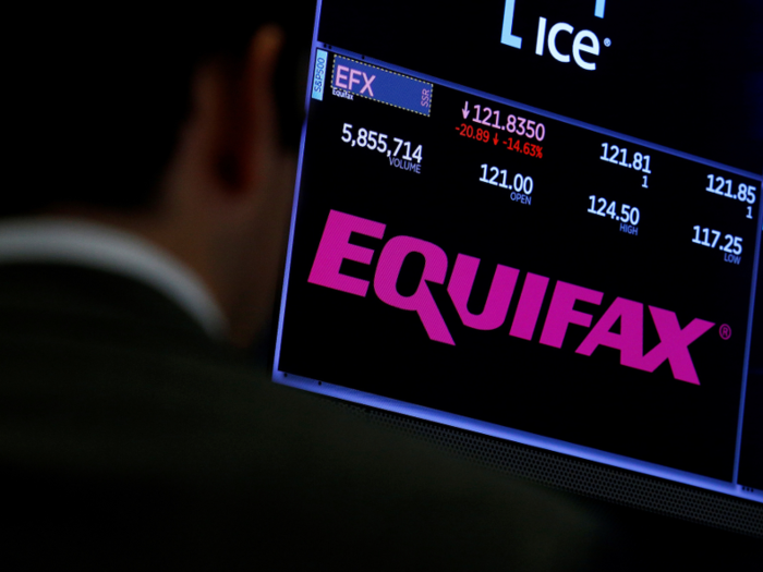 September: Equifax announces it was targeted in a hack that exposed the personal data of nearly half the US population.