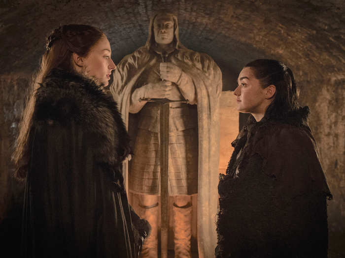 The reunion of Sansa and Arya could have been cheesy fan service, but instead it was jam-packed with tension.