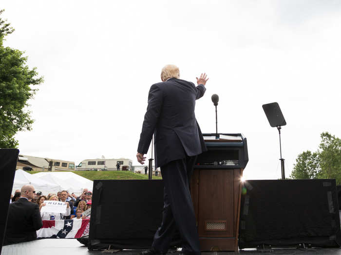 June 7, 2017: Trump announces his infrastructure initiative.