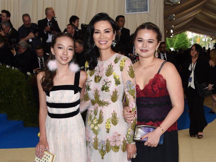 Rupert Murdoch and Wendi Deng Murdoch have two teenage daughters, Grace and Chloe.