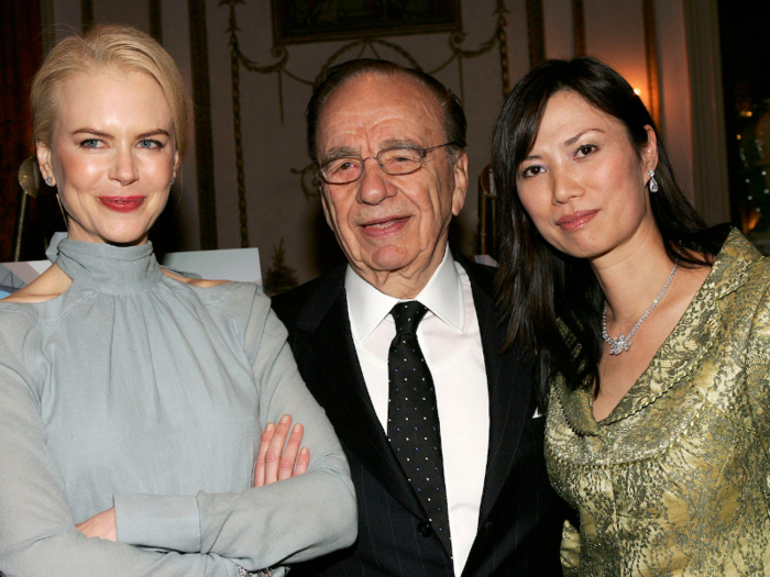 While Wendi Deng Murdoch and Rupert Murdoch were married, Wendi Deng Murdoch brokered business deals in China and networked with power players from former British prime minister Tony Blair to actress Nicole Kidman.