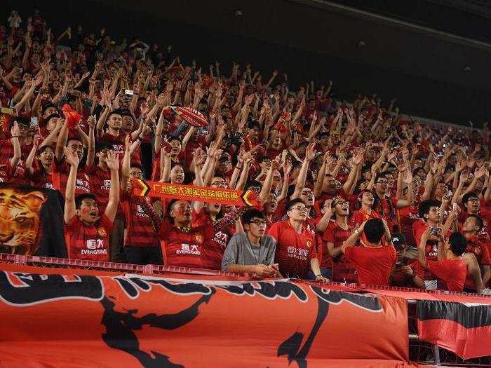 4: Guangzhou Evergrande (Chinese Super League)