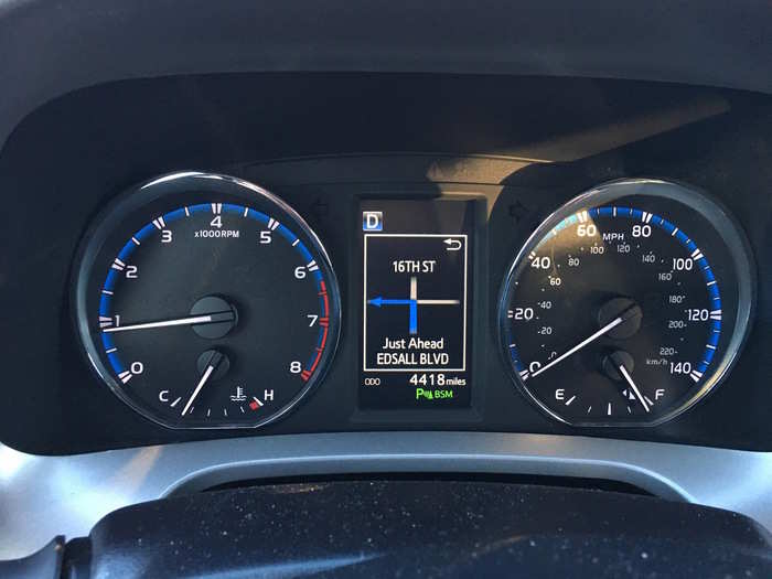 That being said, the interface could be better. It does show directions in the instrument cluster, but in my experience they were inconsistently displayed. Not ideal when you