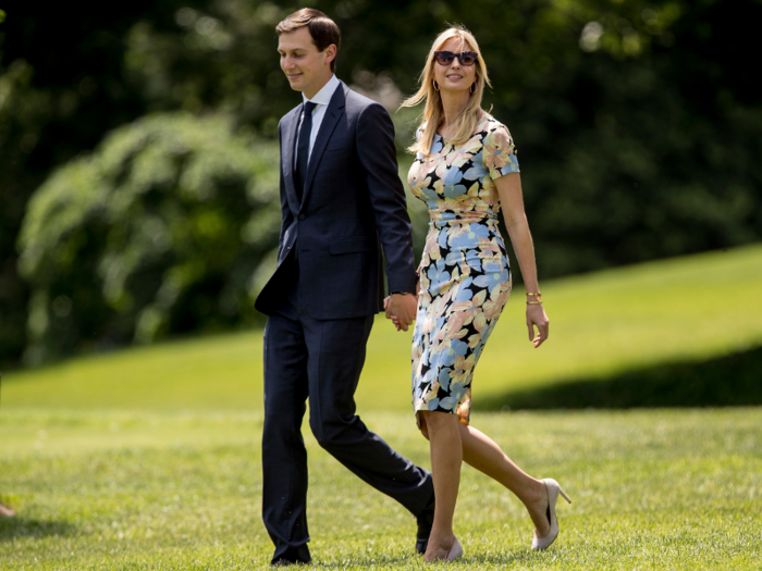 The first daughter and Kushner have additionally dealt with legal problems. In late 2017, federal investigators began looking into issues regarding Kushner