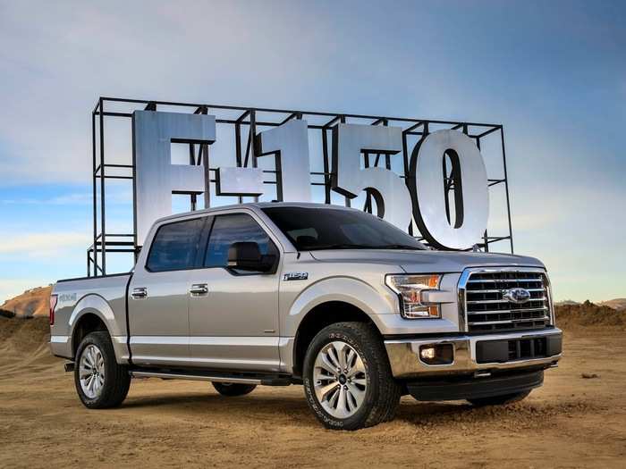 3. Ford F-150: 2.7-liter, Twin-Turbo EcoBoost V6.