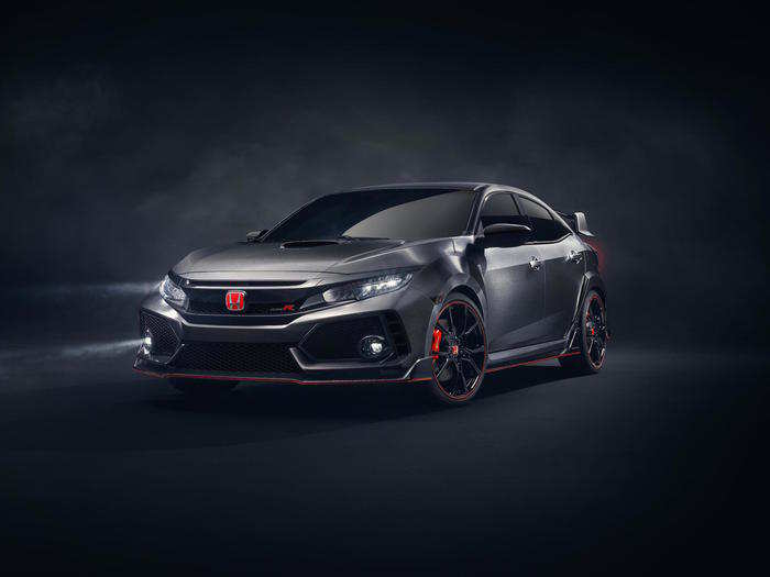 6. Honda Civic Type R: 2.0-liter, turbocharged, VTEC inline four cylinder.