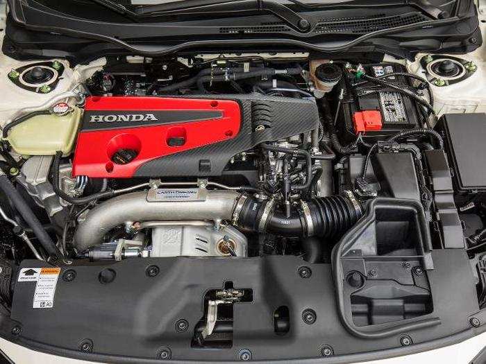 With 306 horsepower on tap, this is the most powerful Honda-branded engine to reach the US. It