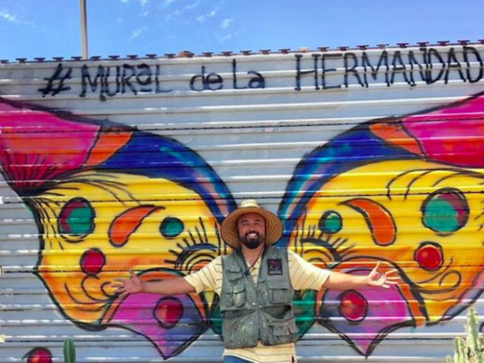 Chiu considers himself an advocate for migrant and immigration rights. The murals are meant to "leave a positive message to support Latino people," he said.