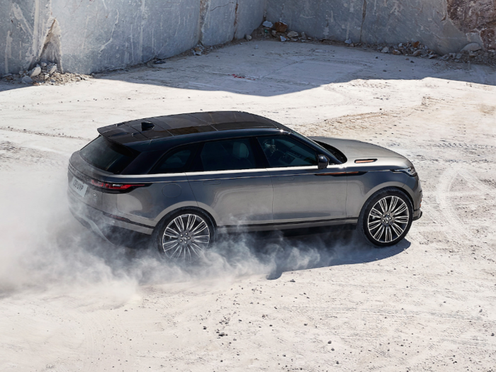 In addition, the Velar is available with a slew of tech features including adaptive cruise control, autonomous braking, a 360-degree camera, auto-parking, and one of the most advanced all-wheel-drive systems in the world.