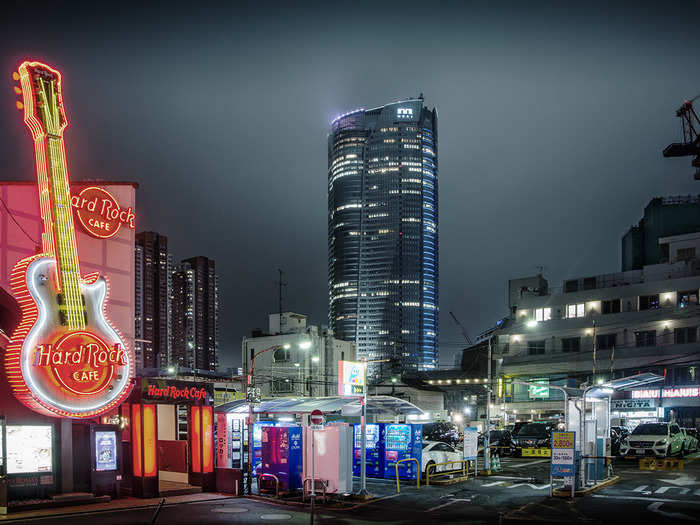 Japanese companies would rather stick a vending machine on a street than open up a retail store, because the machines generate more revenue for each square meter of land.