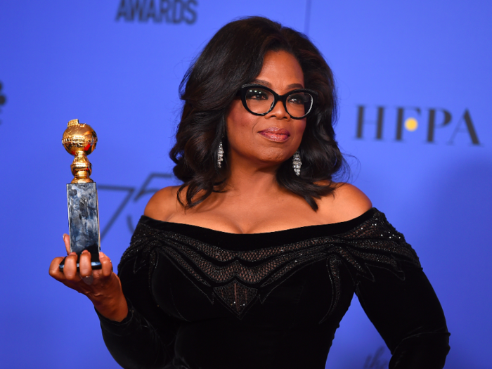 This month, Winfrey