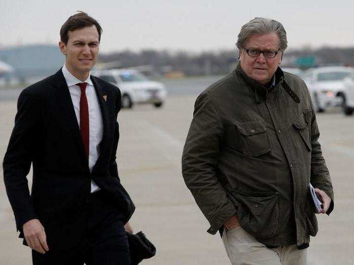 After a bit of a rocky transition period, Kushner assumed his role in the White House on January 20, 2017. During his first year in the position, Kushner has headed up Middle East peace talks and has at times been the butt of insults from former chief strategist Steve Bannon.