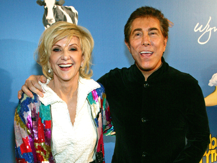4. Steve and Elaine Wynn, 2010 — $1 billion