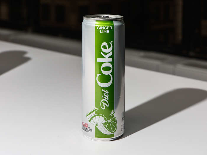 The one Diet Coke that is both intriguing in concept and follows through with an actually tasty drink is the Ginger Lime. Fans of Coca-Cola with lime will appreciate the drink, which is accompanied by a nice snap of ginger flavor.