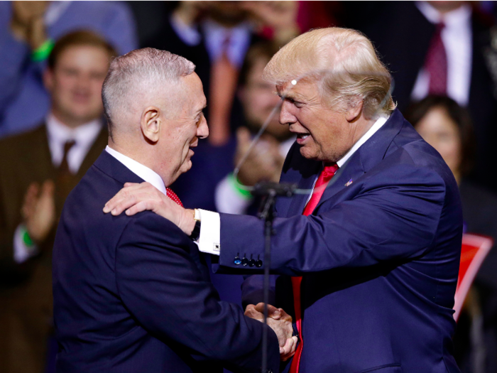Just three years after retirement, Mattis became secretary of defense.