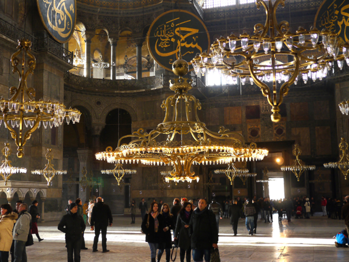 Aya Sofya in Istanbul, Turkey.