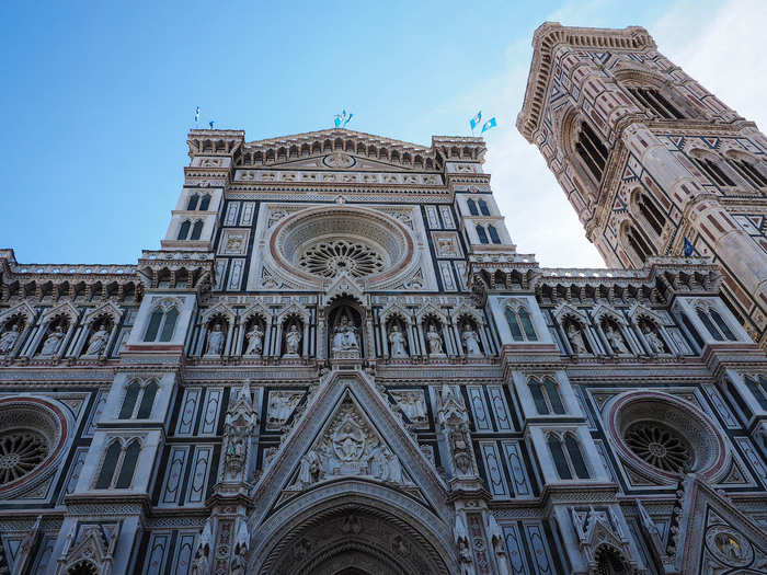 Cattedrale Di Santa Maria Del Fiore in Florence, Italy.