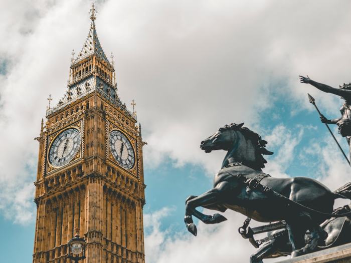 Big Ben in London, UK.