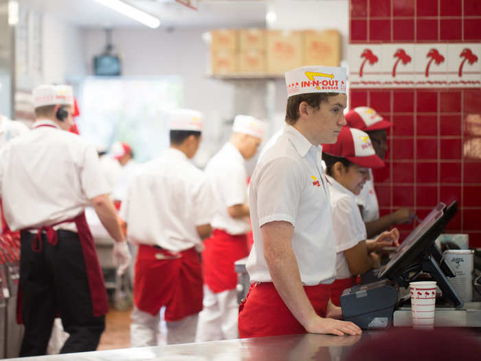 The West Coast burger chain has a noticeably slimmer menu than fast-food giants like McDonald