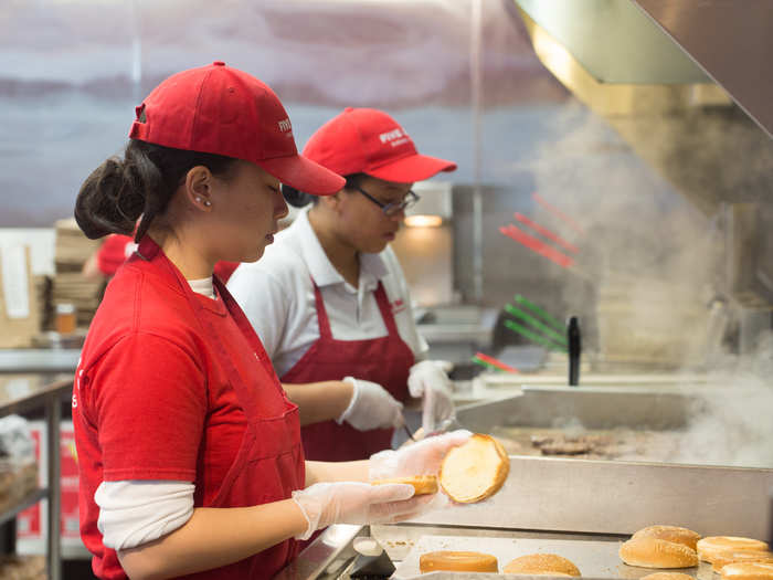 Five Guys, which started out as a modest burger shack in a Virginia strip mall, shares In-N-Out