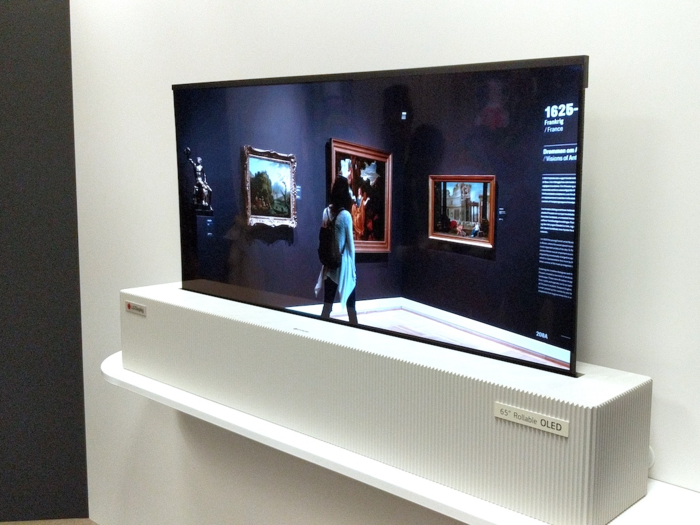 5. Giant TVs with innovative features