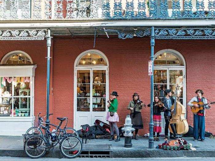 New Orleans, Louisiana — Trending, Hipster Friendly.