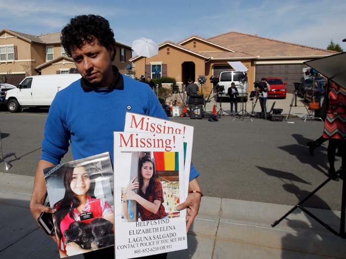 After the news broke, a local resident became suspicious that the Turpins had abducted his cousin, Elizabeth Salgado, who has been missing for two years.