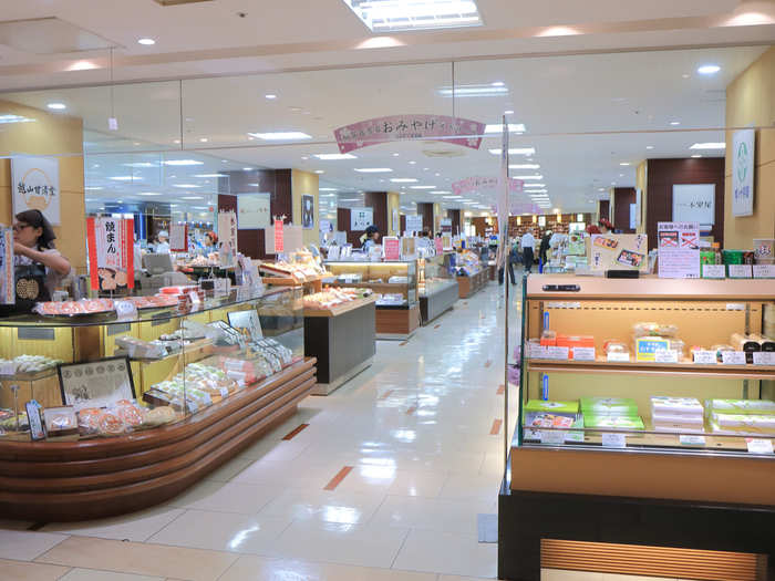 The depachika is seen as a way to draw in hungry travelers and convince them to shop in the store