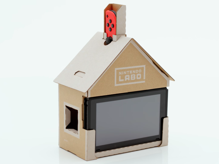 Nintendo showcased the breadth of its creations in the debut video for Labo — here, for instance, is a little house. What?