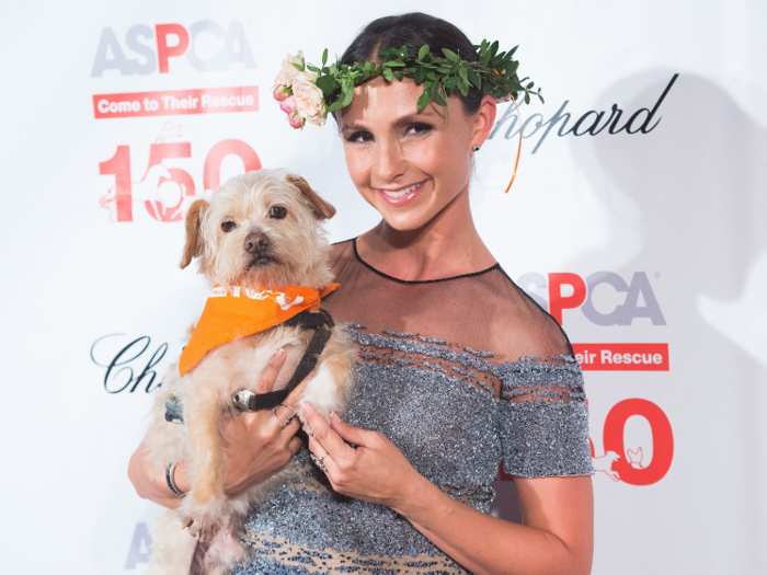 The Humane Society recognized her in 2016 for her advocacy for animals and fight against puppy mills. "That