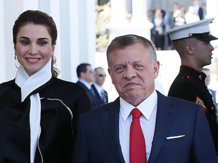 King Abdullah and Queen Rania of Jordan